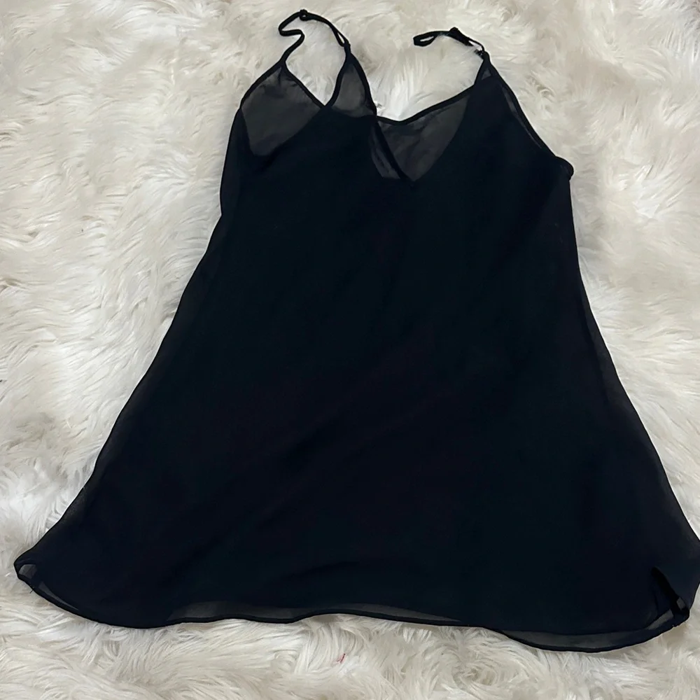 Victoria's Secret Black Sheer Lingerie